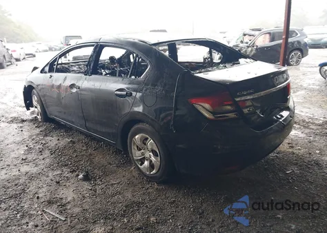 2014 Honda Civic Lx из США, поврежденный, VIN 2HGFB2F55EH522596